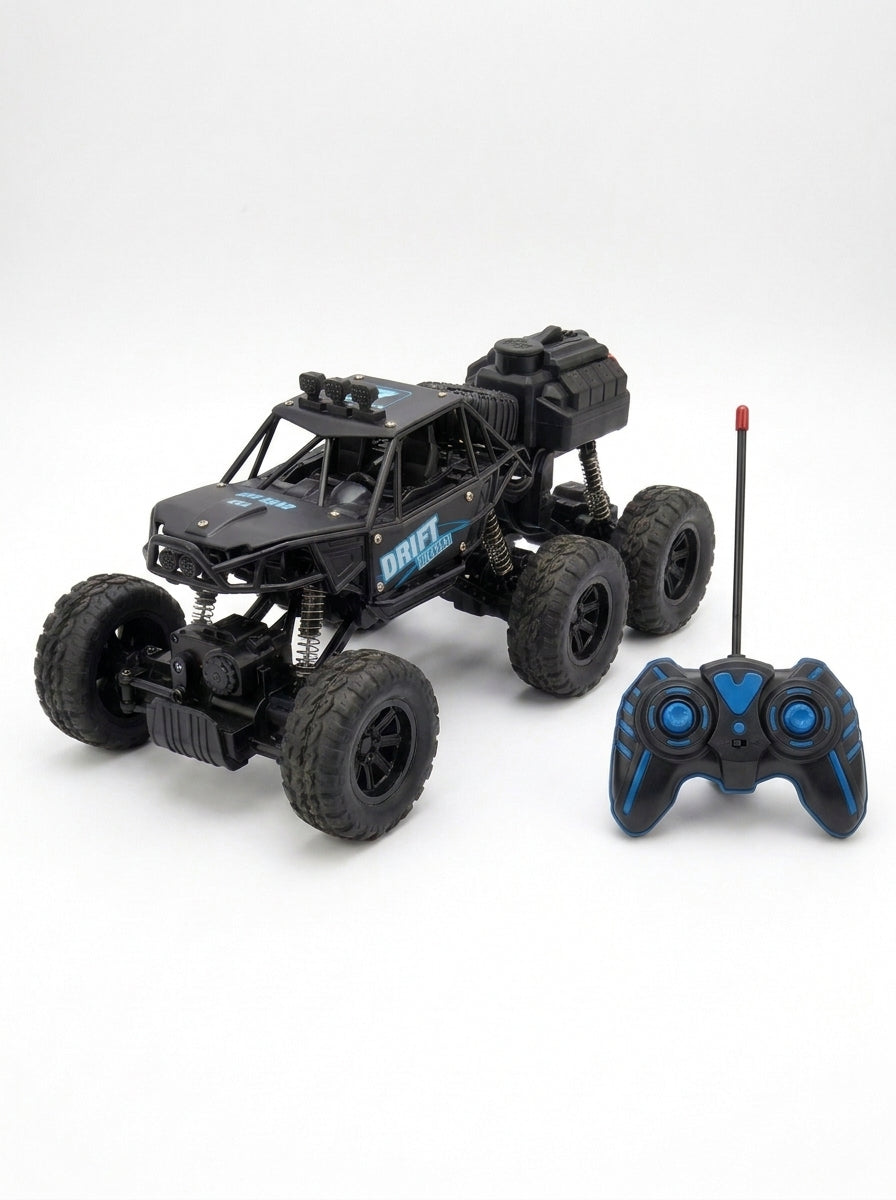 6-Wheel RC Rock Crawler Car with Remote Control & Battery ā Off-Road Toy