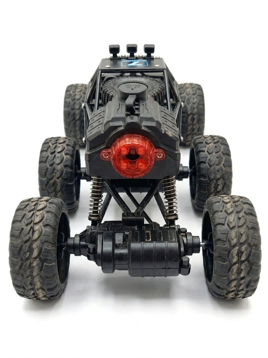6-Wheel RC Rock Crawler Car with Remote Control & Battery ā Off-Road Toy